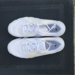 Nike White Mesh Sneakers